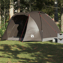 Berkfield Fishing Tent 2-Person Brown Waterproof