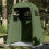 Berkfield Shower Tent Olive Green Waterproof 1