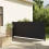 Berkfield Retractable Side Awning Black 100x300 cm 1