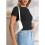 Short Sleeve Y2k Tee Black L 3