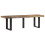 Berkfield Bench 160 cm Solid Wood Reclaimed and Steel 1