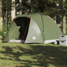 Berkfield Fishing Tent 2-Person Olive Green Waterproof