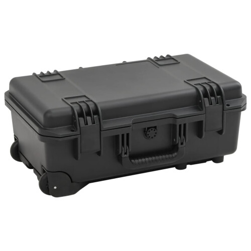 Berkfield Portable Flight Case Black 55x35x22.5 cm PP