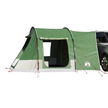 Berkfield Car Tent 2-Person Green Waterproof