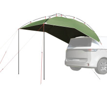 Berkfield Car Tent Green Waterproof