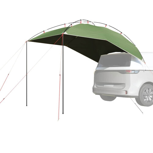 Berkfield Car Tent Green Waterproof