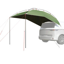 Berkfield Car Tent Green Waterproof