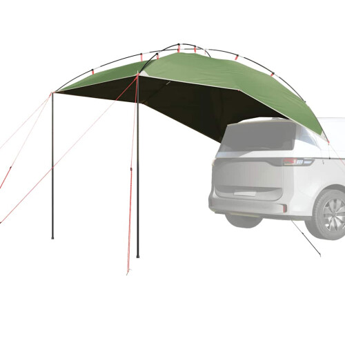 Berkfield Car Tent Green Waterproof