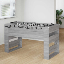Berkfield Foosball Table Grey Sonoma 146.5 x 74 x 85 cm Engineered Wood