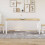 Berkfield Dining Table Corona White 180x90x75 cm Solid Wood Pine 1