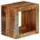 Berkfield Stool 40x30x40 cm Solid Reclaimed Wood 10