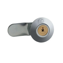 Zinc Alloy Cabinet Cam Lock MA0022 Secure Keyed Alike Drawer Lock Chrome Finish for File Cabinets