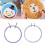 1 set borduurring borduurraam Crafting Tool voor 6