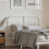 Berkfield Metal Replace Headboard White 120 cm 1