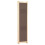 Berkfield 3-Panel Room Divider Brown 120x170x4 cm Fabric 4