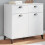 Berkfield Sideboard VIKEN White 80x40x80 cm Engineered Wood 1