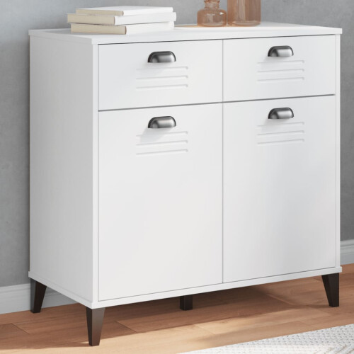 Berkfield Sideboard VIKEN White 80x40x80 cm Engineered Wood