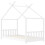 Berkfield Kids Bed Frame White Solid Pine Wood 70x140 cm 3