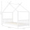 Berkfield Kids Bed Frame White Solid Pine Wood 70x140 cm 9