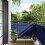 Berkfield Balcony Screen Blue 75x800 cm 100% Polyester Oxford 1