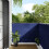 Berkfield Balcony Screen Blue 120x700 cm 100% Polyester Oxford 1