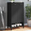 Berkfield Shoe Cabinet VIKEN Black Engineered Wood 1