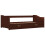 Berkfield Pull-out Sofa Bed Frame without Mattress Dark Brown 90x200 cm 4