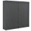 Berkfield Wardrobe Grey 173x40x170 cm Fabric 3
