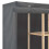 Berkfield Wardrobe Grey 173x40x170 cm Fabric 4