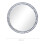 Berkfield Wall Mirror 40 cm Tempered Glass 5