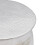 Berkfield Hammered Aluminium Stool/Side Table Silver 3