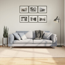 Berkfield Rug HUARTE Short Pile Soft and Washable Beige 160x230 cm