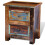 Berkfield Nightstand with 2 Drawers Solid Reclaimed Wood 4