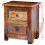 Berkfield Nightstand with 2 Drawers Solid Reclaimed Wood 11