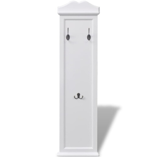 Berkfield Coat Racks 2 pcs White 2