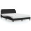 Berkfield Bed Frame "Dover" Black 135x190 cm Double Velvet 1