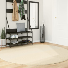 Berkfield Rug HUARTE Short Pile Soft and Washable Cream ò 200 cm