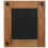 Berkfield Mirror Solid Acacia Wood 50x50 cm 5