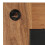 Berkfield Mirror Solid Acacia Wood 50x50 cm 6