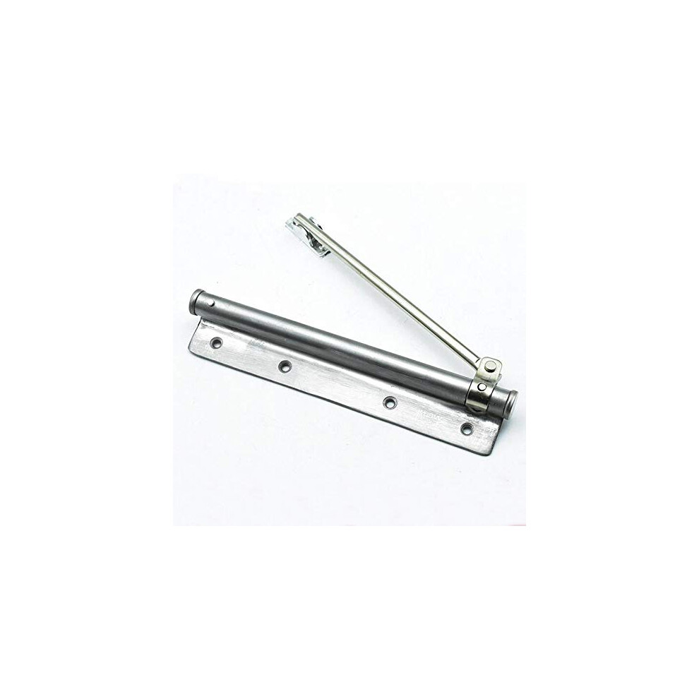 Automatic Door Closer Hydraulic Adjustable Speed Quiet Durable Metal For Home Office Gate Cabinet 9045646573946