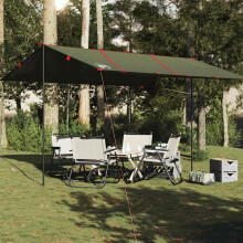 Berkfield Camping Tarp Olive Green 451x420 cm Waterproof