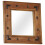 Berkfield Mirror Solid Acacia Wood 50x50 cm 10