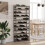 Berkfield Wine Rack for 77 Bottles Grey Solid Wood Pine 1