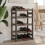 Berkfield Wine Rack for 20 Bottles Grey Solid Wood Pine 1