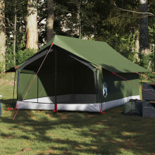 Berkfield Camping Tent 2-Person Olive Green Waterproof