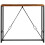 Berkfield Bar Table Solid Reclaimed Wood 120x60x106 cm 3