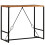 Berkfield Bar Table Solid Reclaimed Wood 120x60x106 cm 9