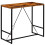 Berkfield Bar Table Solid Reclaimed Wood 120x60x106 cm 11