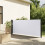Berkfield Retractable Side Awning White 100x300 cm 1