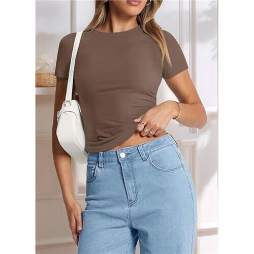 Short Sleeve Y2k Tee Coffee L 2
